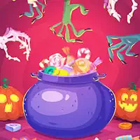Niedliche Halloween-Monster Gedächtnis